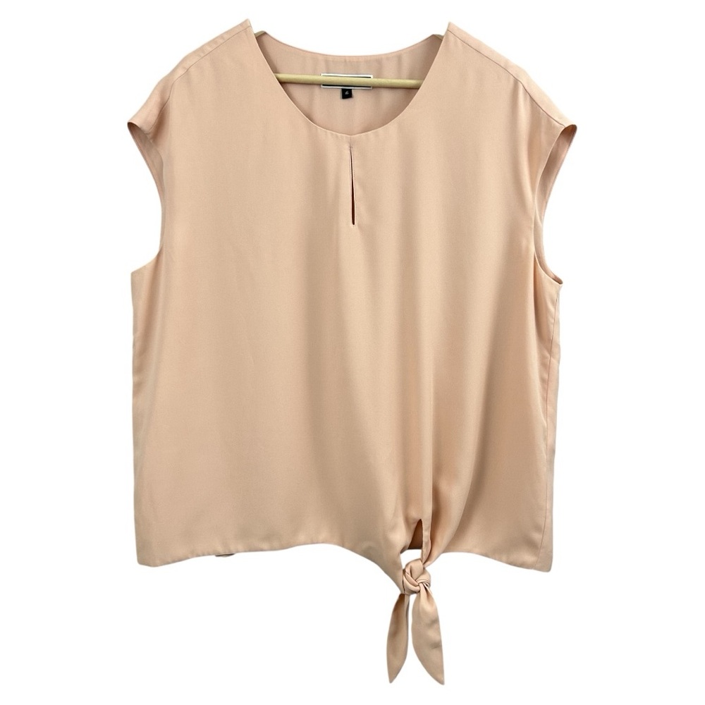 Melanie Lyne Tie Front Blouse Size 16